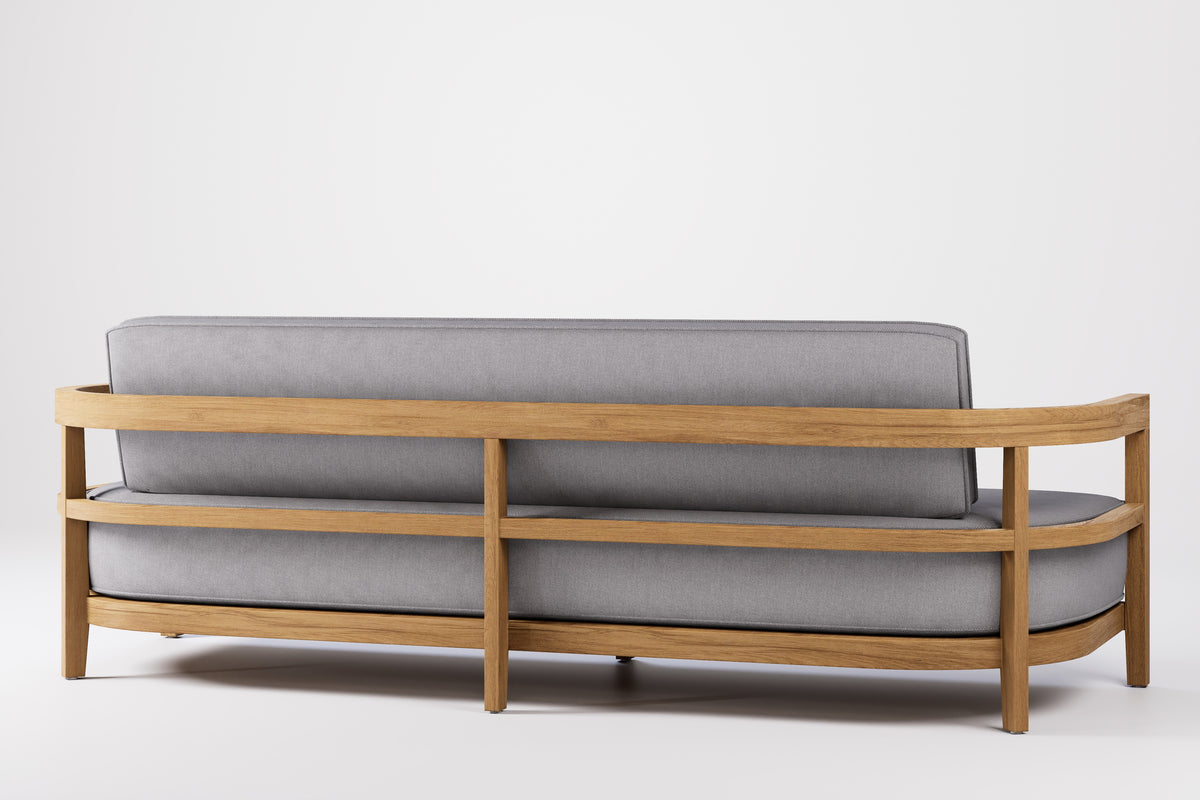 Rome Outdoor Sofa 3 Seat Teak