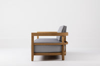 Rome Outdoor Sofa 3 Seat Teak