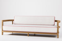 Rome Outdoor 3 Seat Sofa Teak