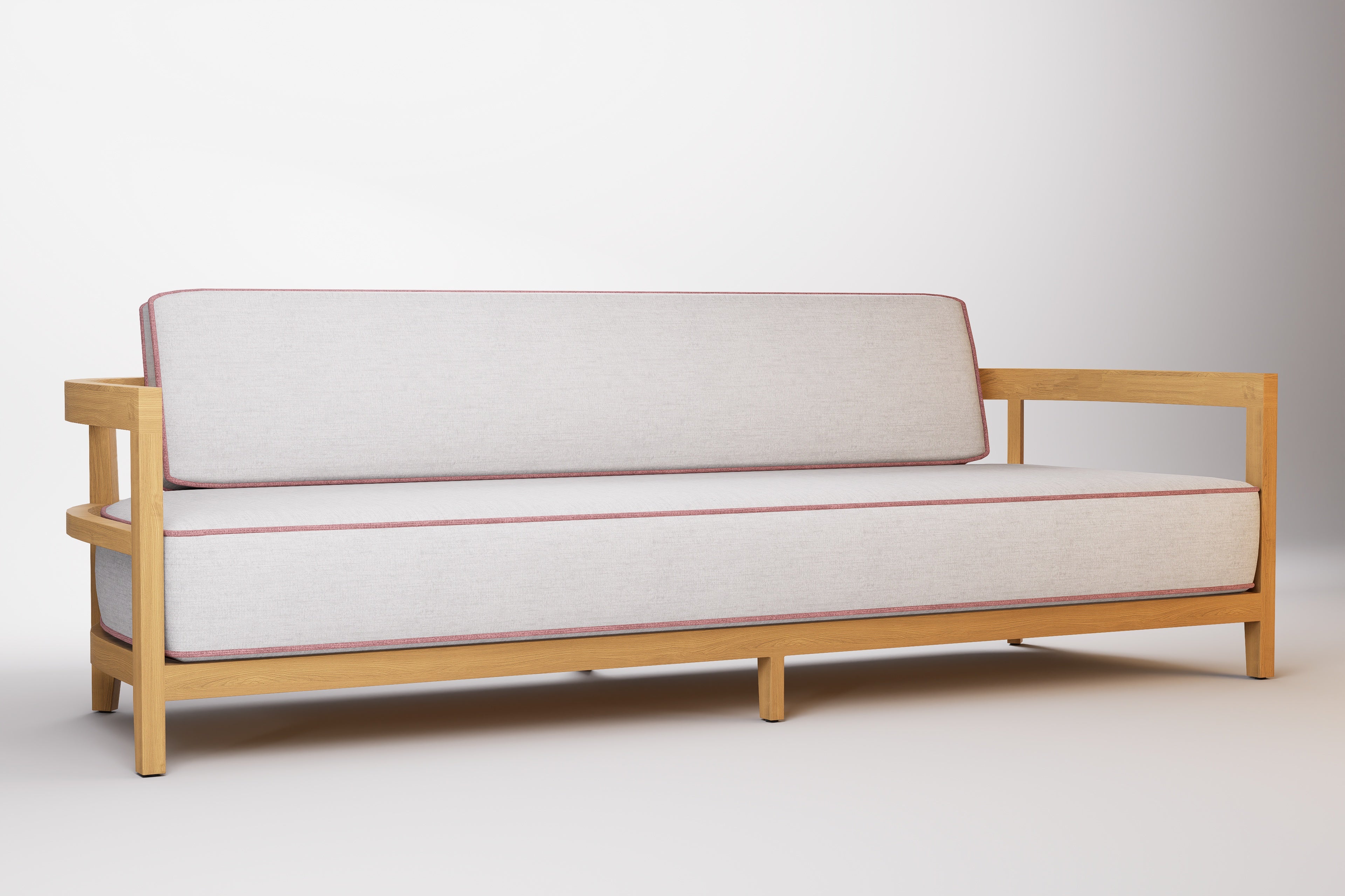 Rome Outdoor 3 Seat Sofa Teak