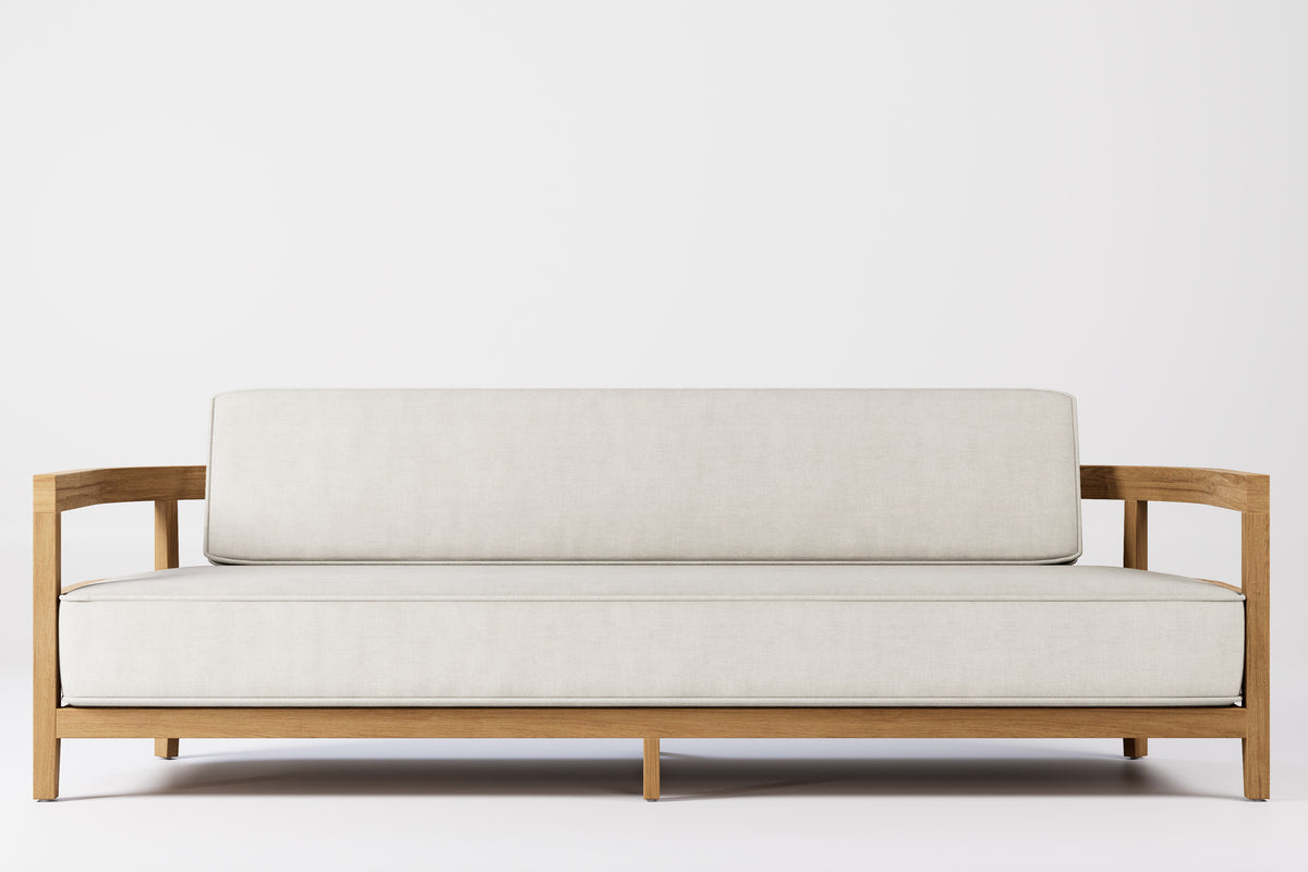 Rome Outdoor Sofa 3 Seat Teak