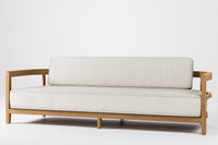 Rome Outdoor Sofa 3 Seat Teak