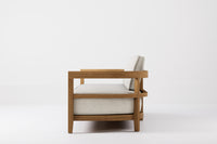 Rome Outdoor Sofa 3 Seat Teak