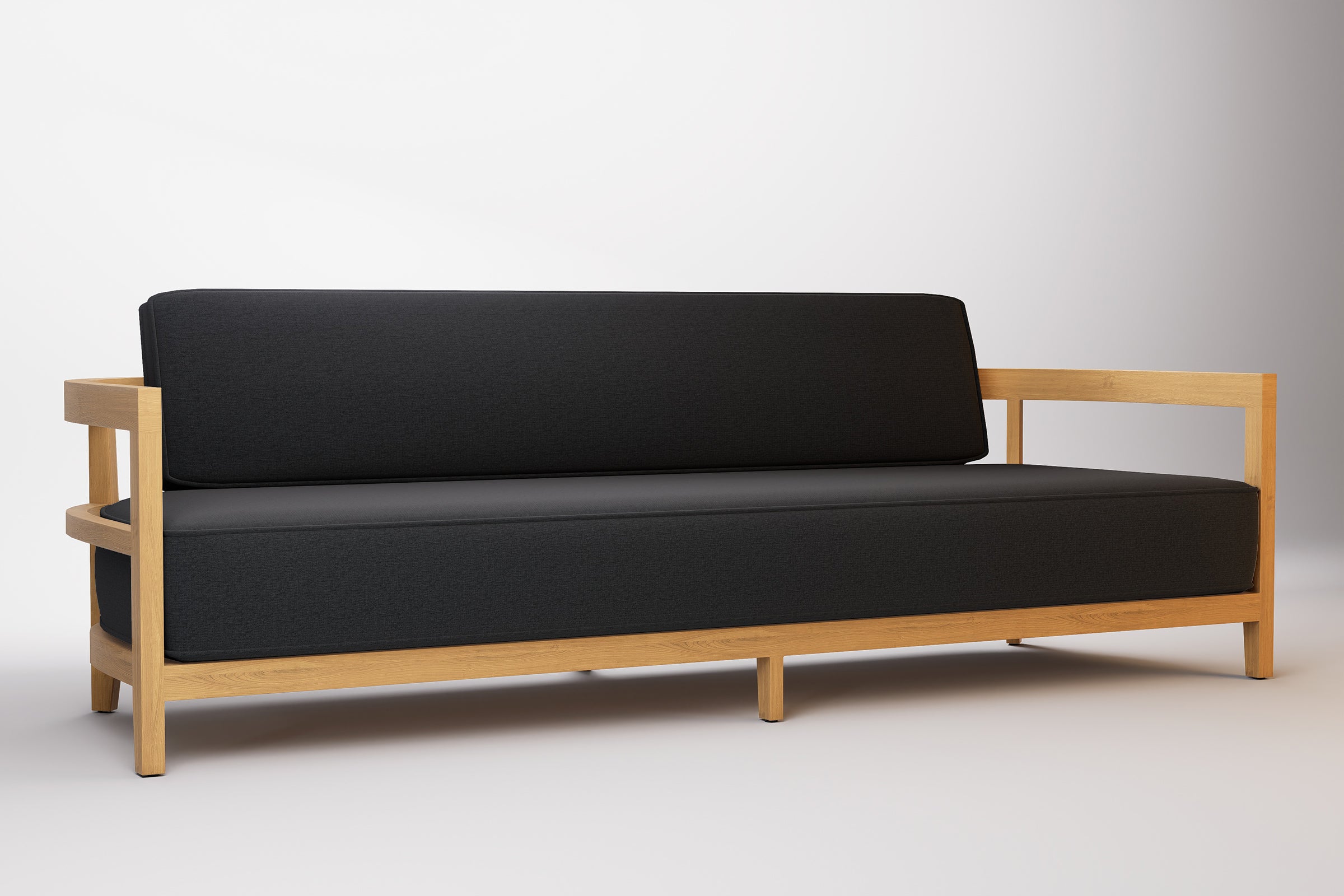 Rome Outdoor Sofa 3 Seat Teak