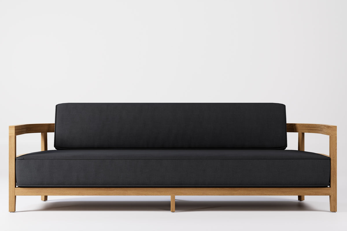 Rome Outdoor Sofa 3 Seat Teak