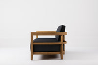 Rome Outdoor Sofa 3 Seat Teak
