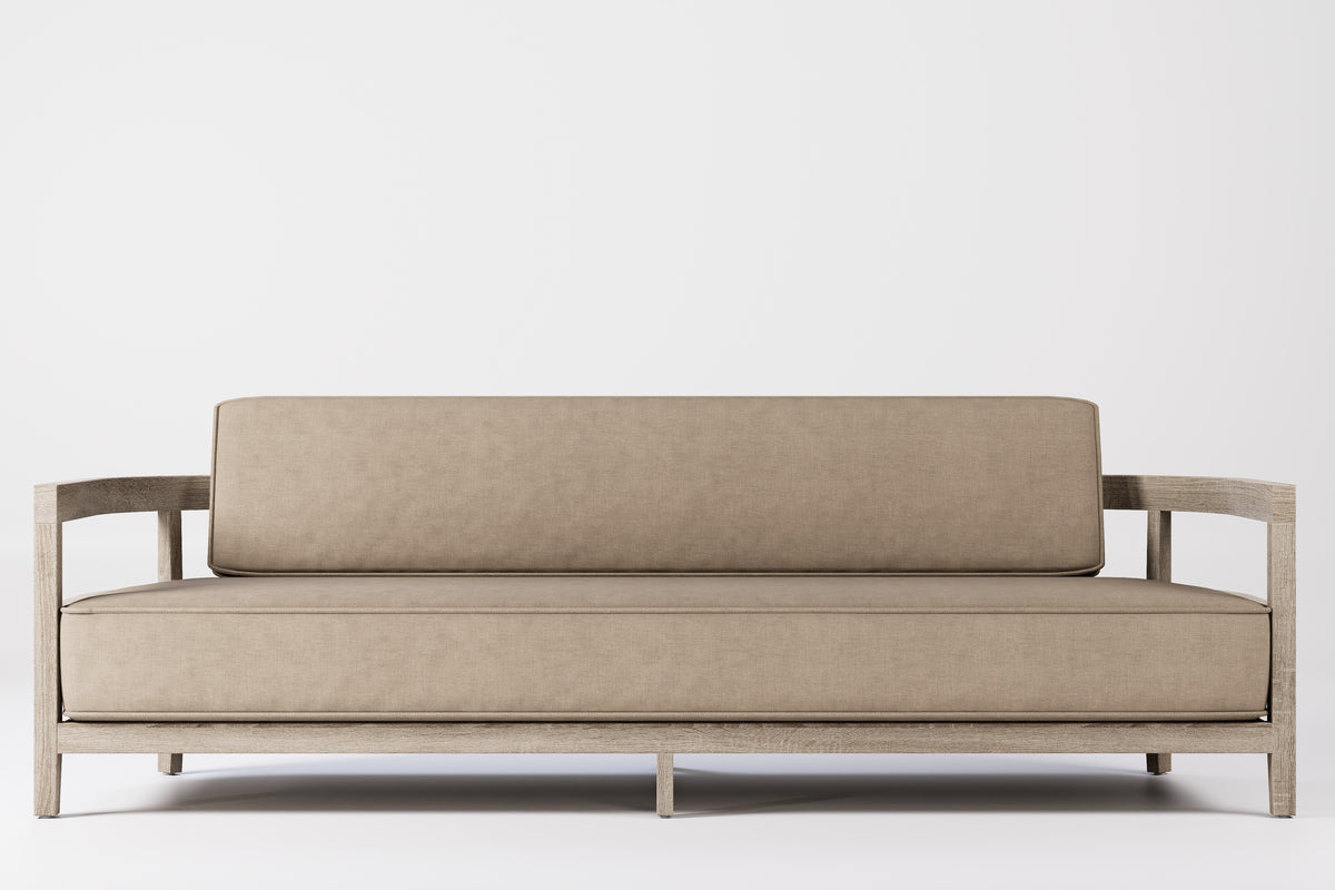 Rome Outdoor Sofa 3 Seat Teak