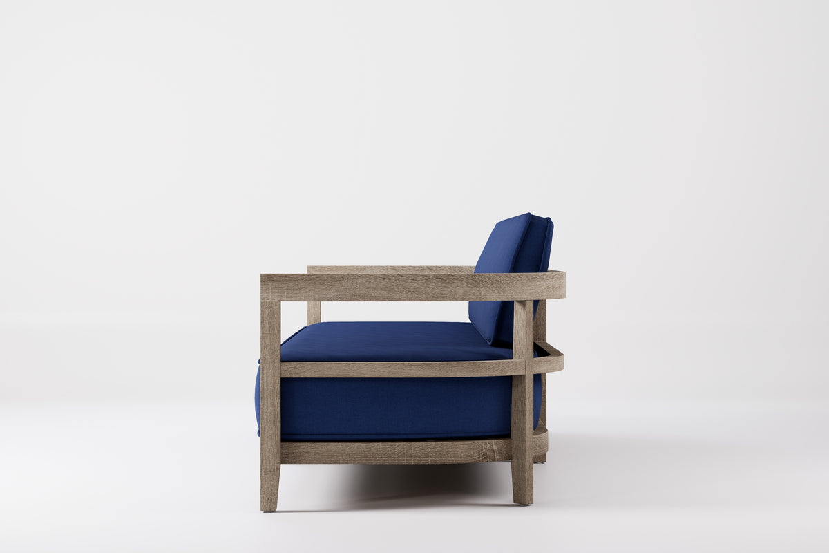 Rome Outdoor Sofa 3 Seat Teak