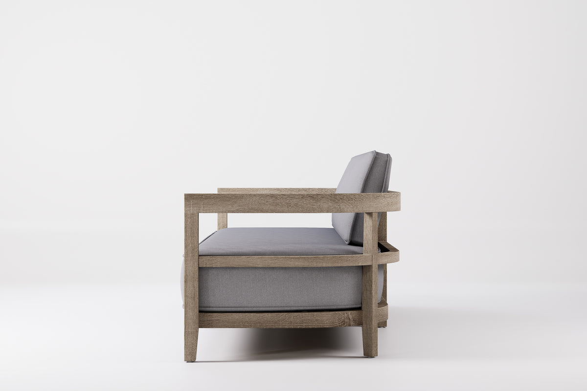 Rome Outdoor Sofa 3 Seat Teak