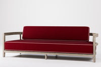 Rome Outdoor 3 Seat Sofa Teak