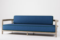 Rome Outdoor 3 Seat Sofa Teak