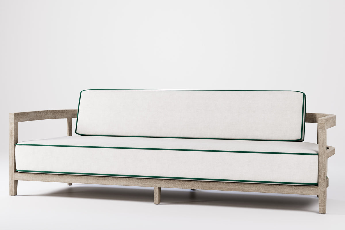 Rome Outdoor 3 Seat Sofa Teak