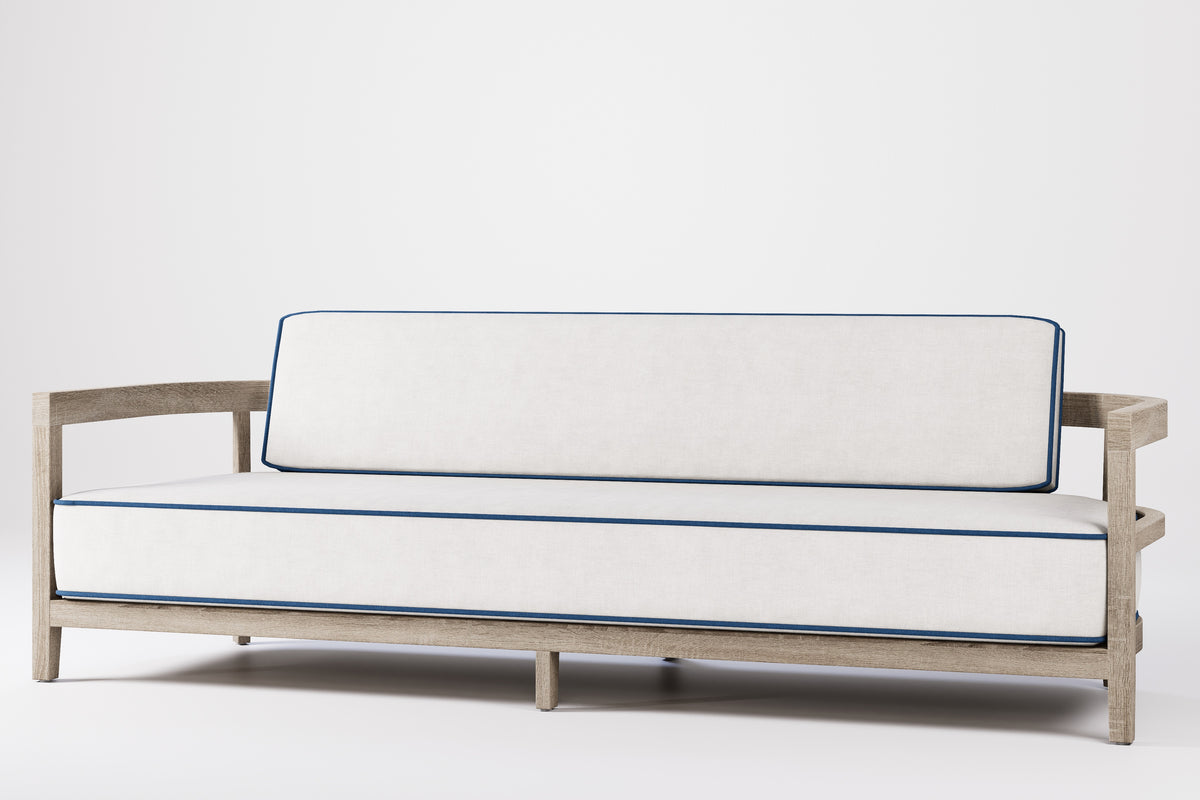 Rome Outdoor 3 Seat Sofa Teak
