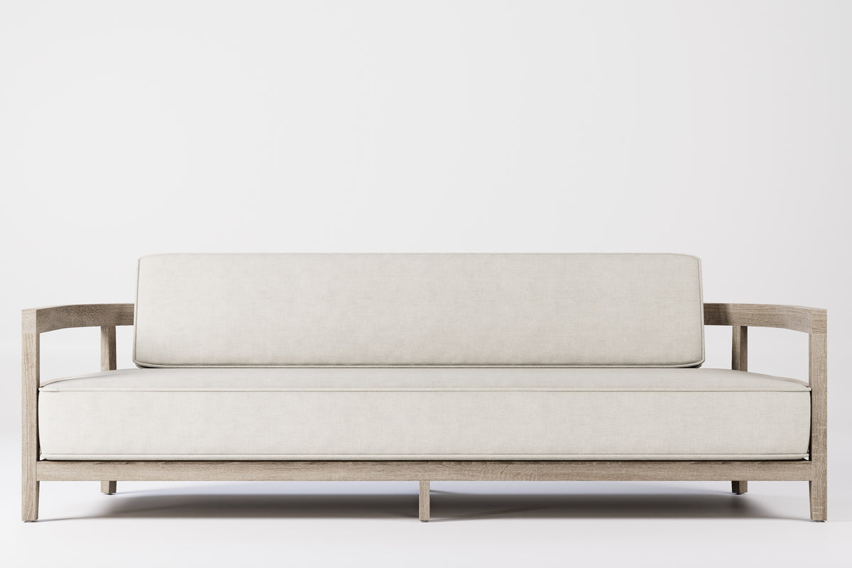 Rome Outdoor Sofa 3 Seat Teak