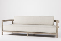 Rome Outdoor Sofa 3 Seat Teak