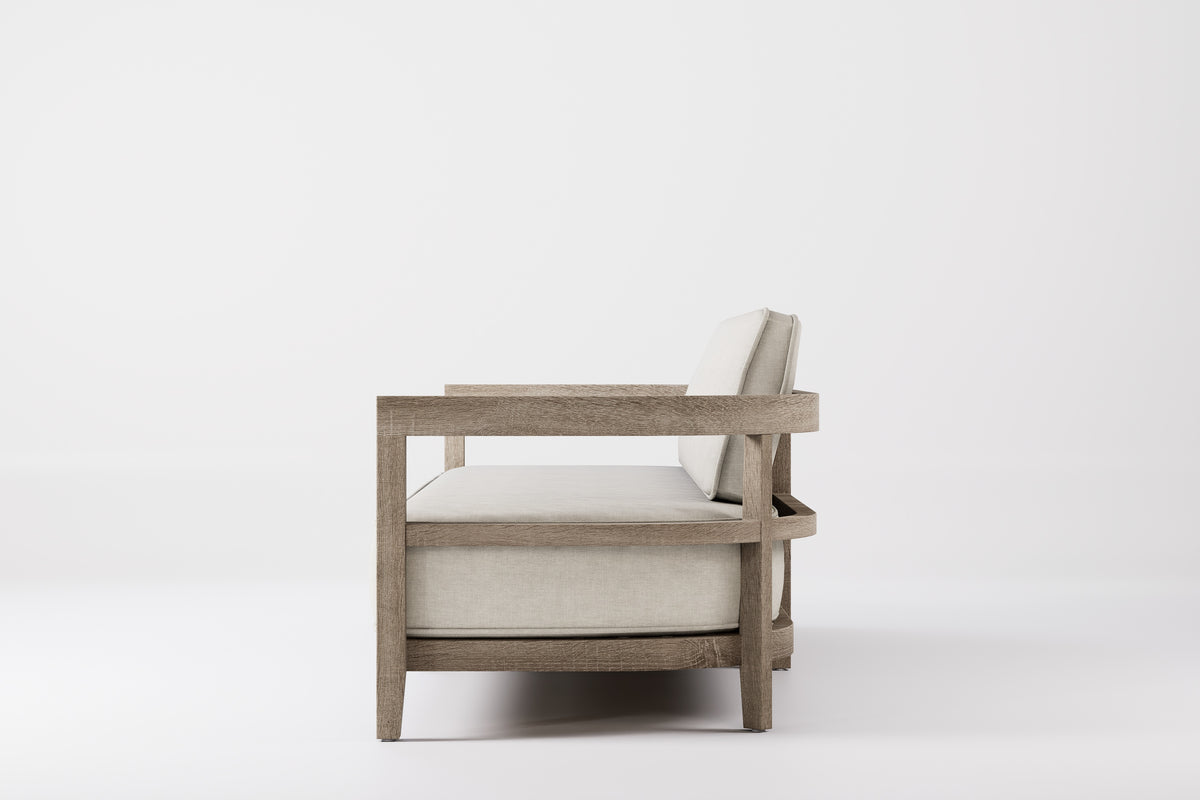 Rome Outdoor Sofa 3 Seat Teak