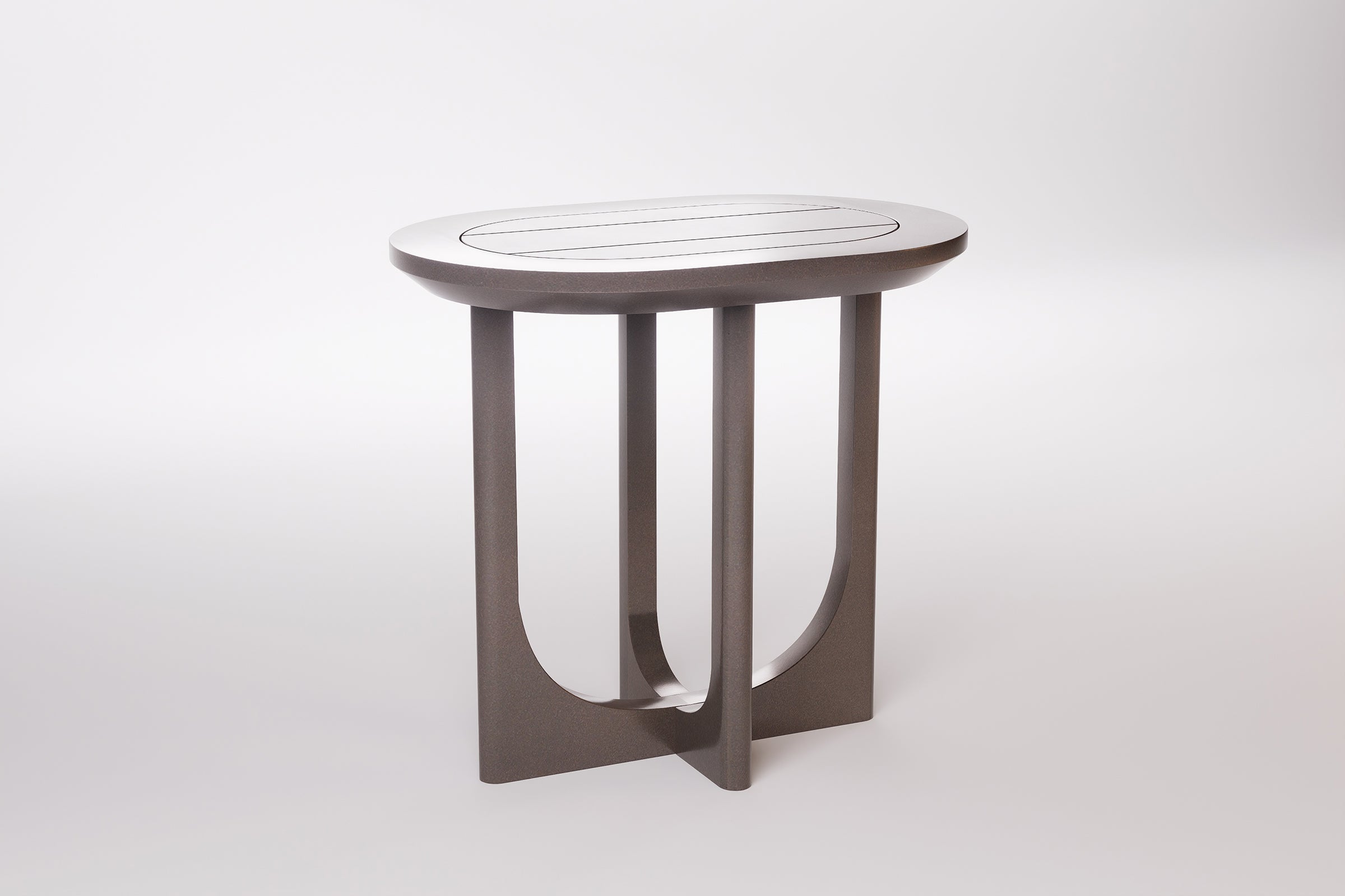 Rome Outdoor Side Table Aluminium