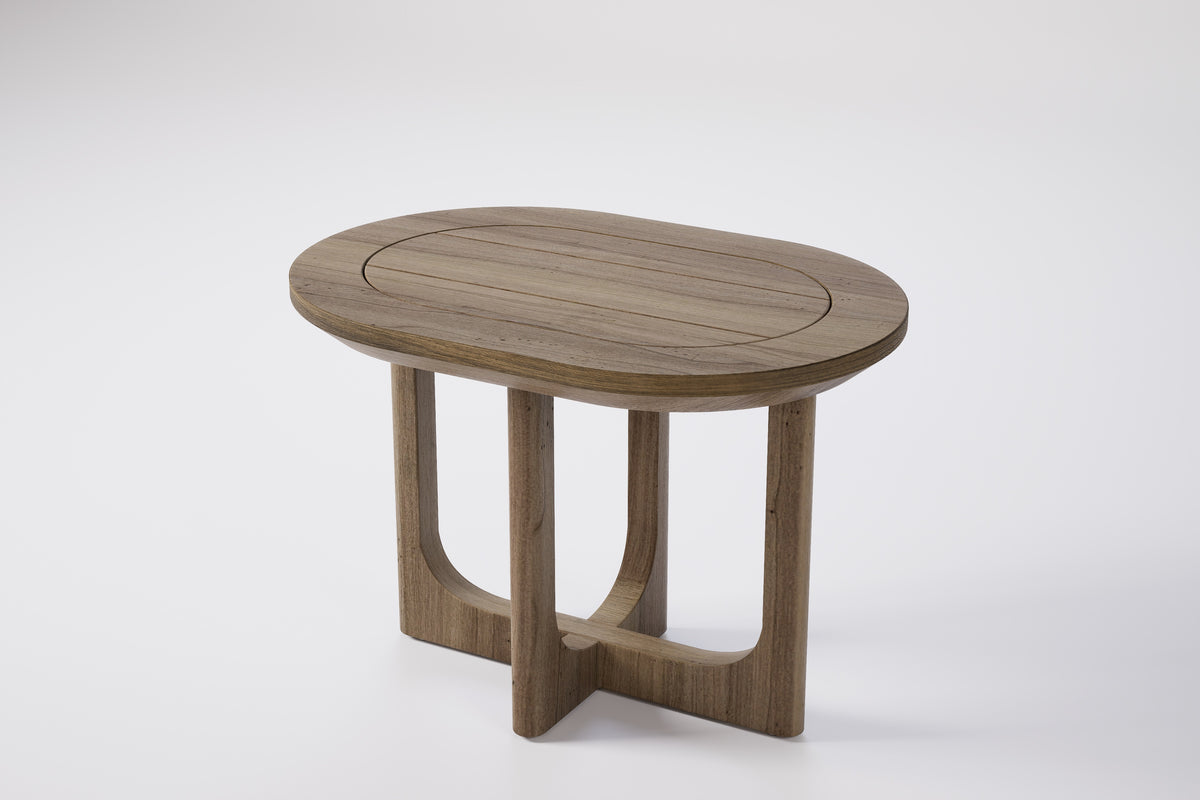 Rome Outdoor Side Table Teak