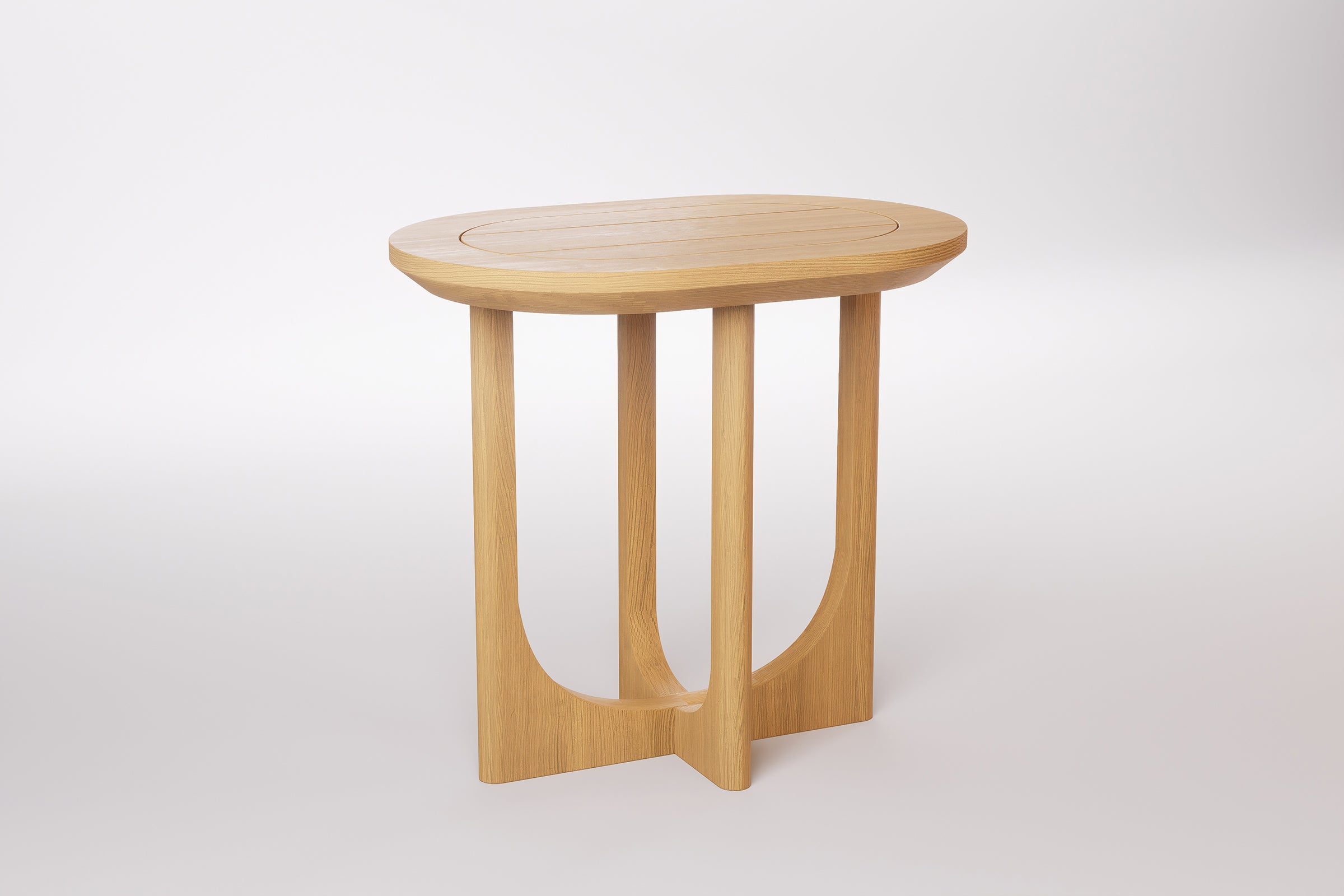 Rome Outdoor Side Table Teak