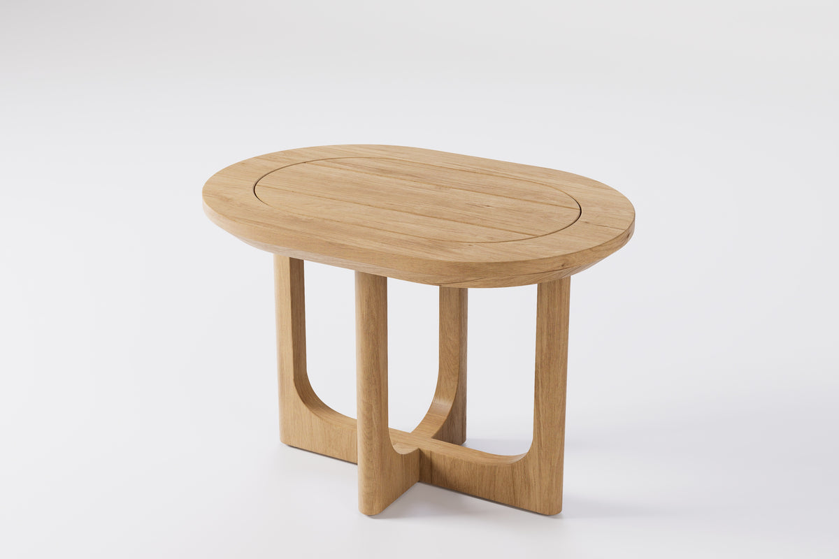 Rome Outdoor Side Table Teak