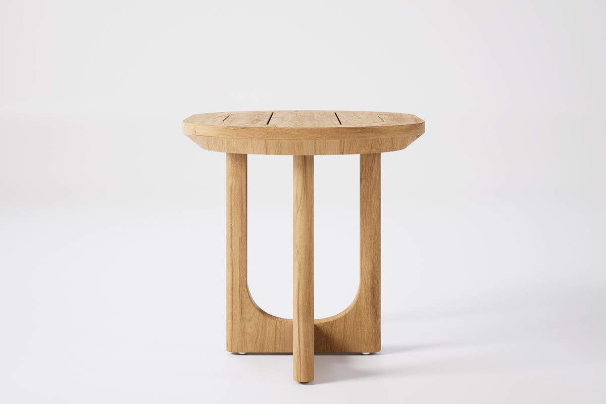 Rome Outdoor Side Table Teak