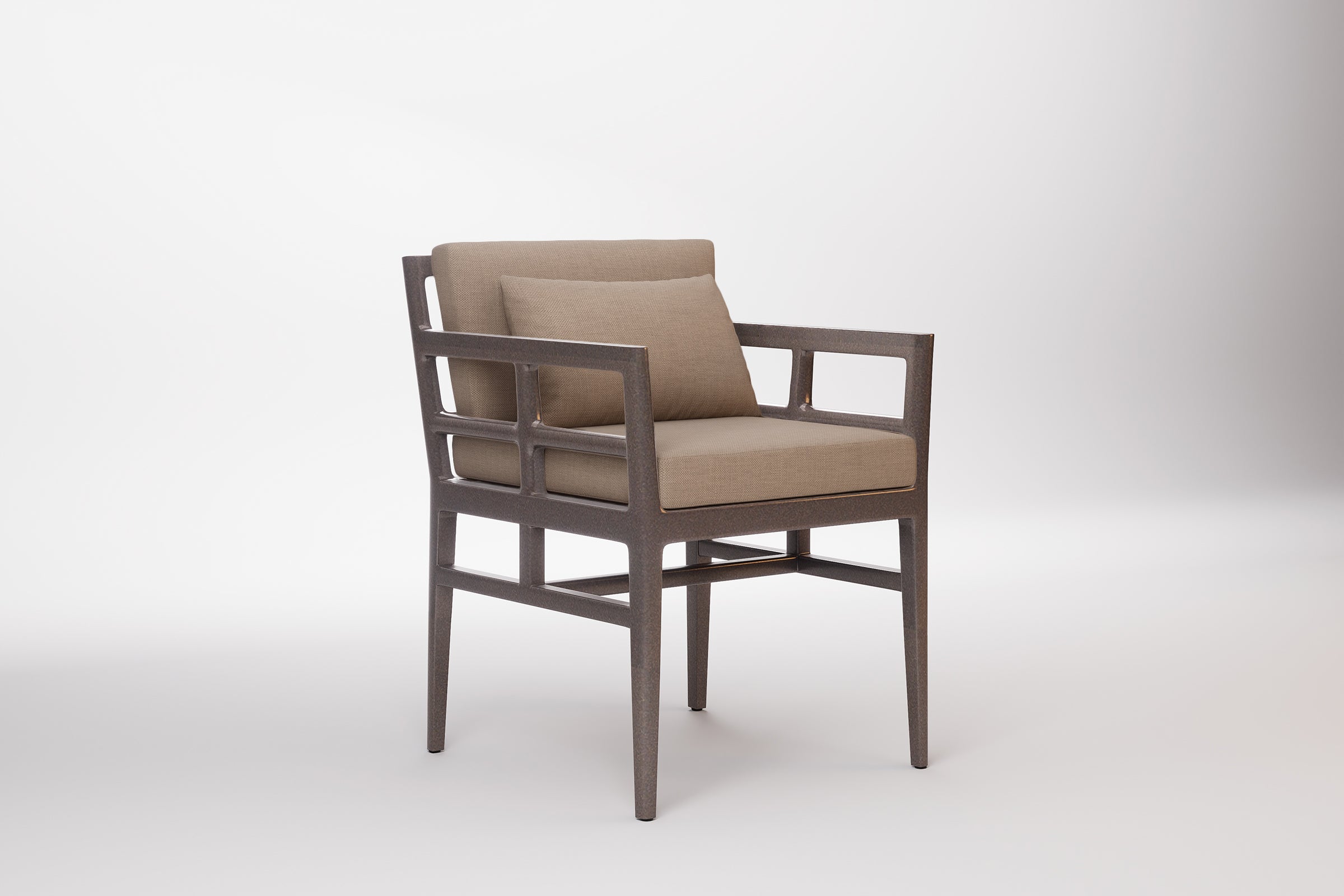Vienna Outdoor Dining Chair Aluminium