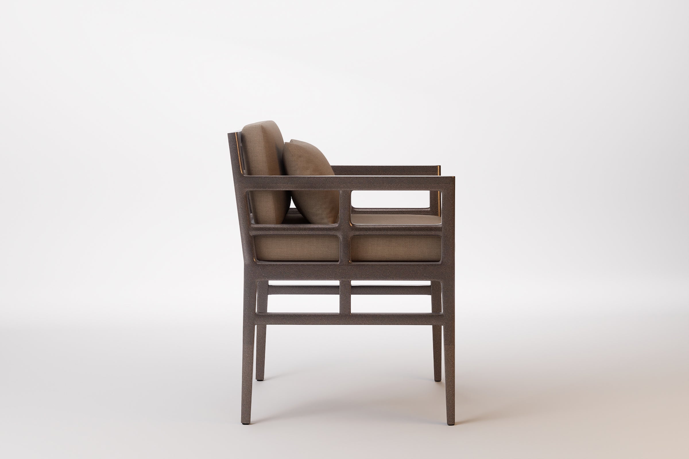 Vienna Outdoor Dining Chair Aluminium