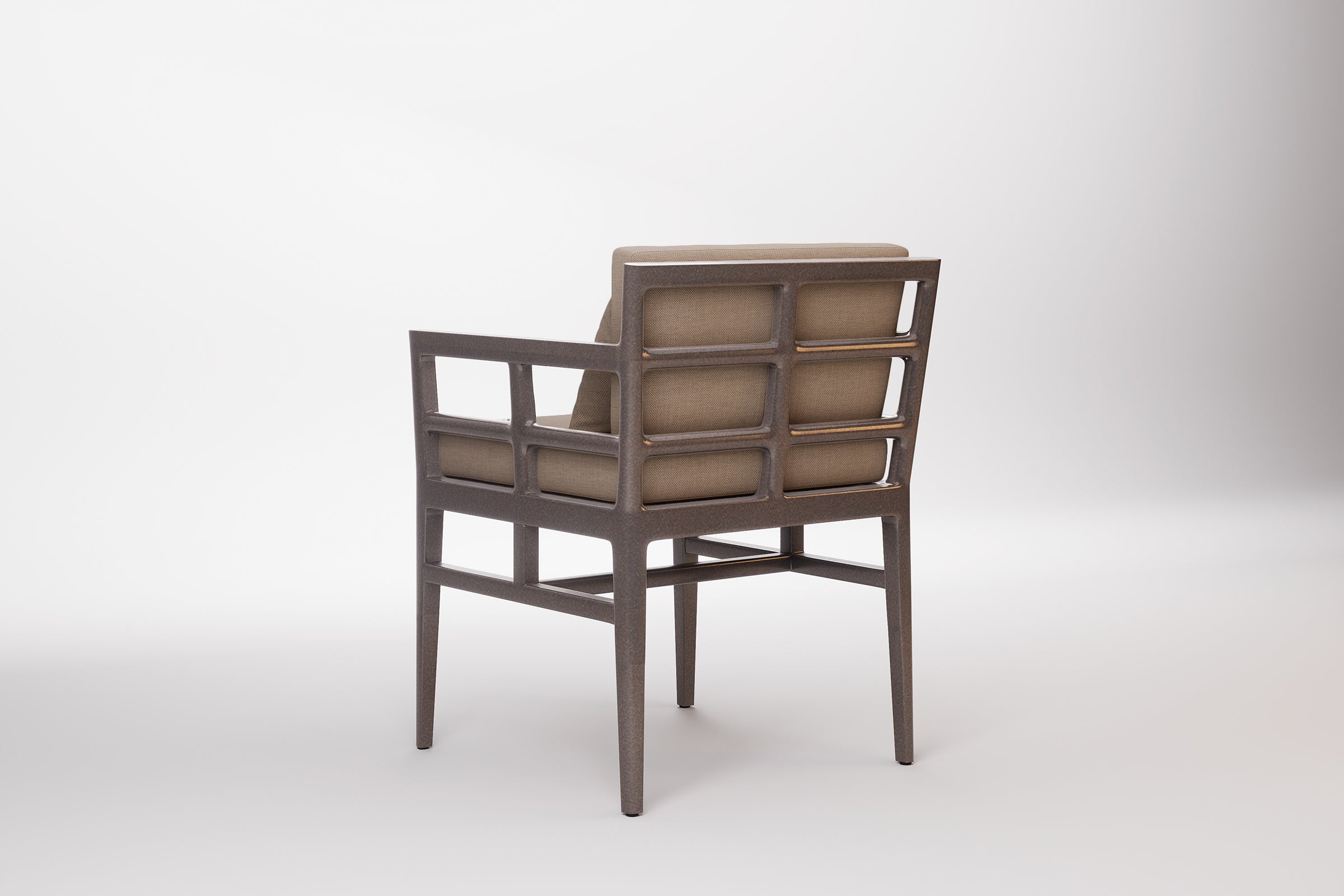 Vienna Outdoor Dining Chair Aluminium