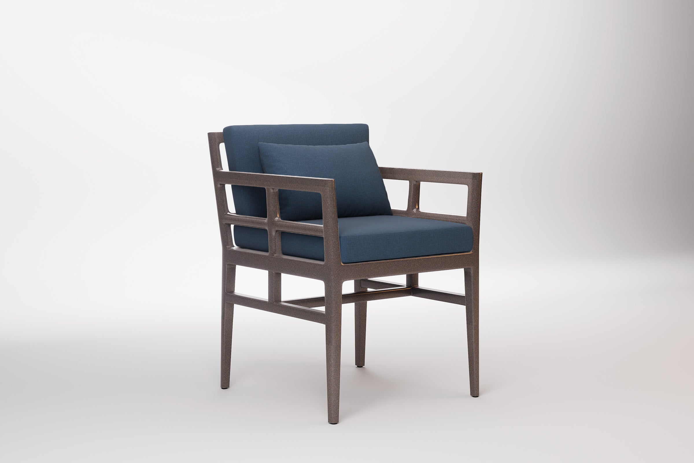 Vienna Outdoor Dining Chair Aluminium