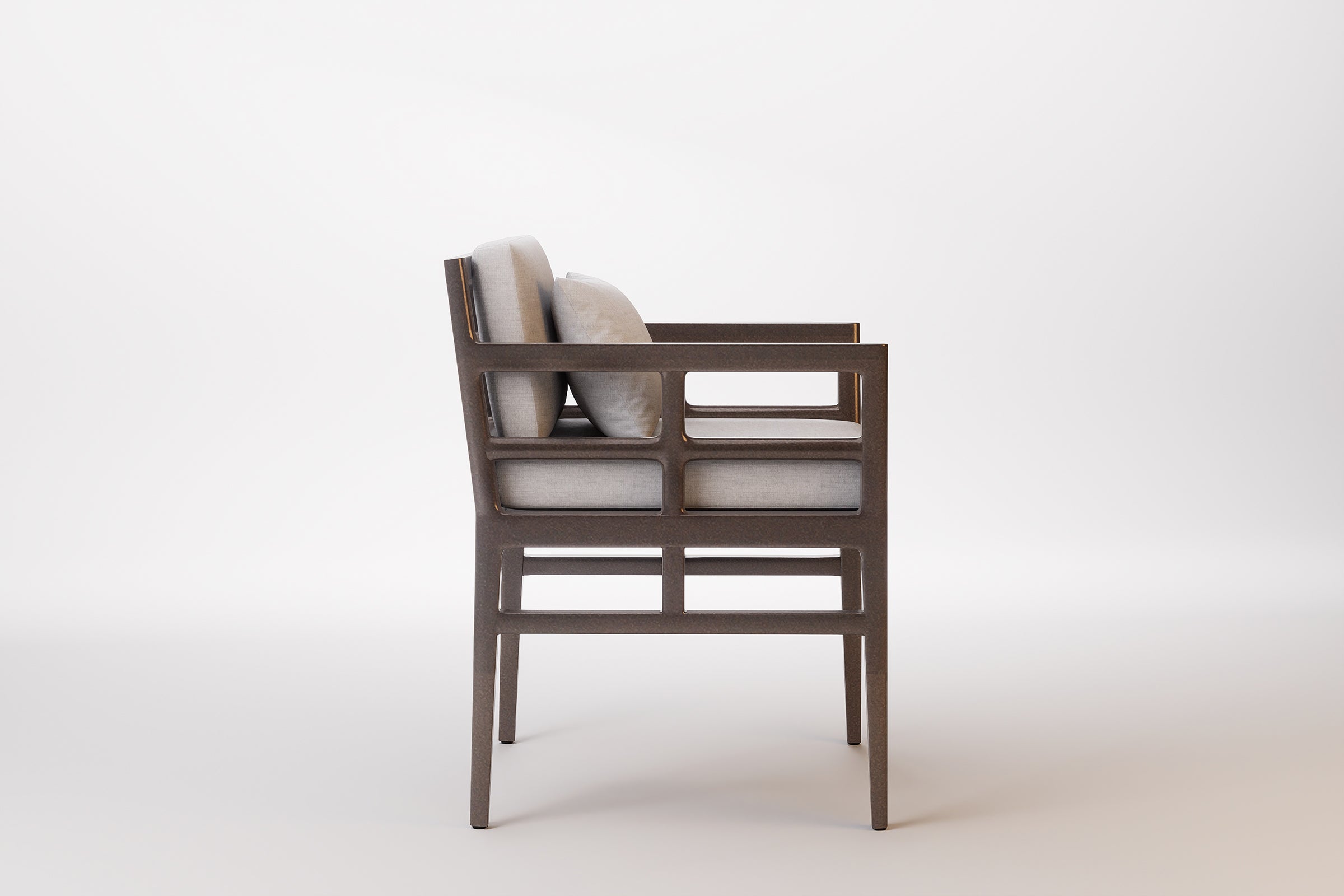 Vienna Outdoor Dining Chair Aluminium