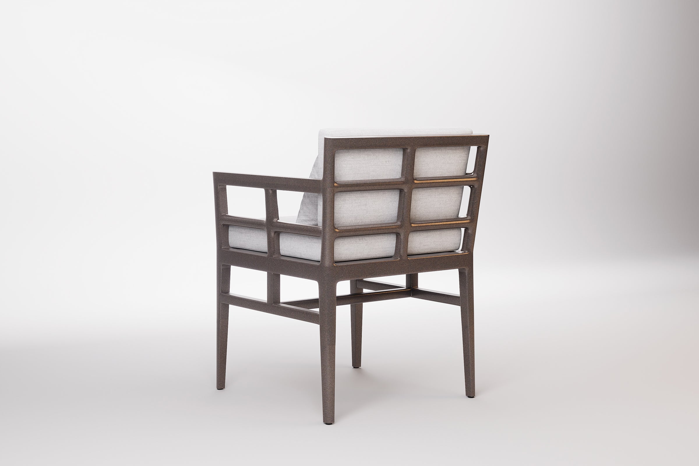 Vienna Outdoor Dining Chair Aluminium