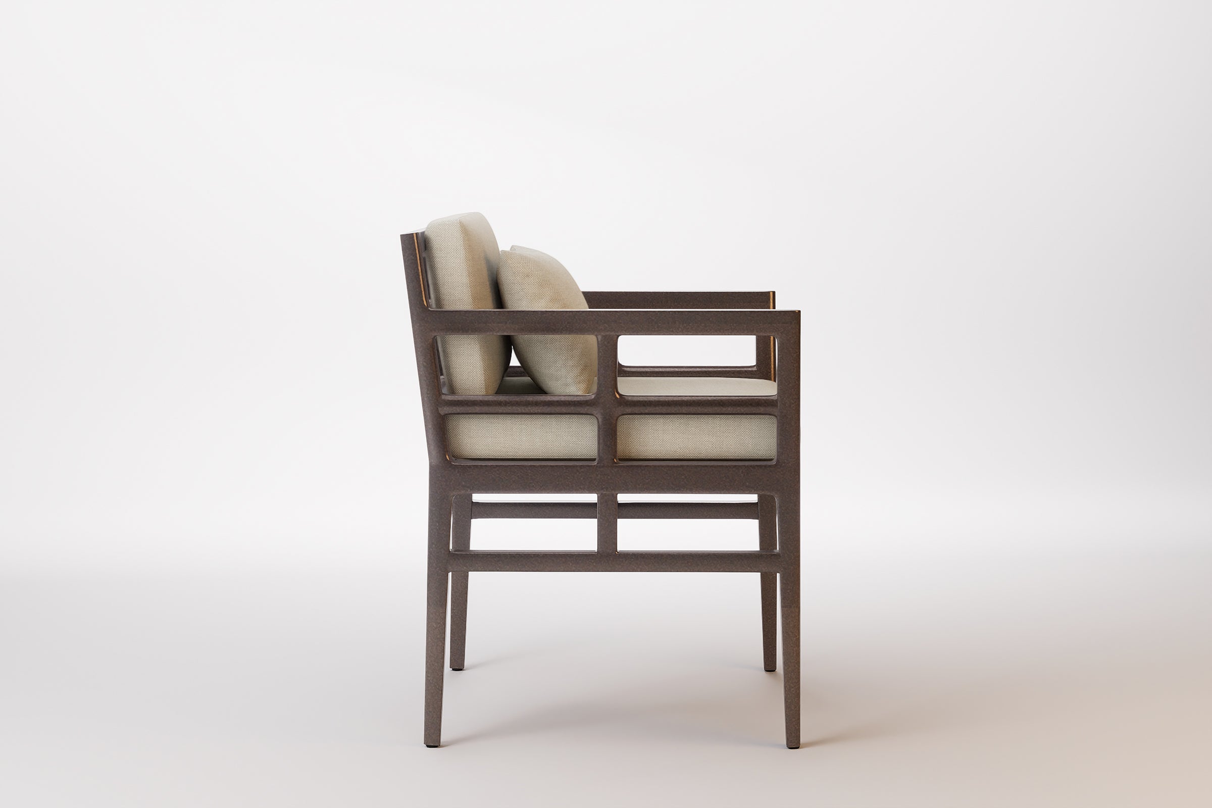 Vienna Outdoor Dining Chair Aluminium