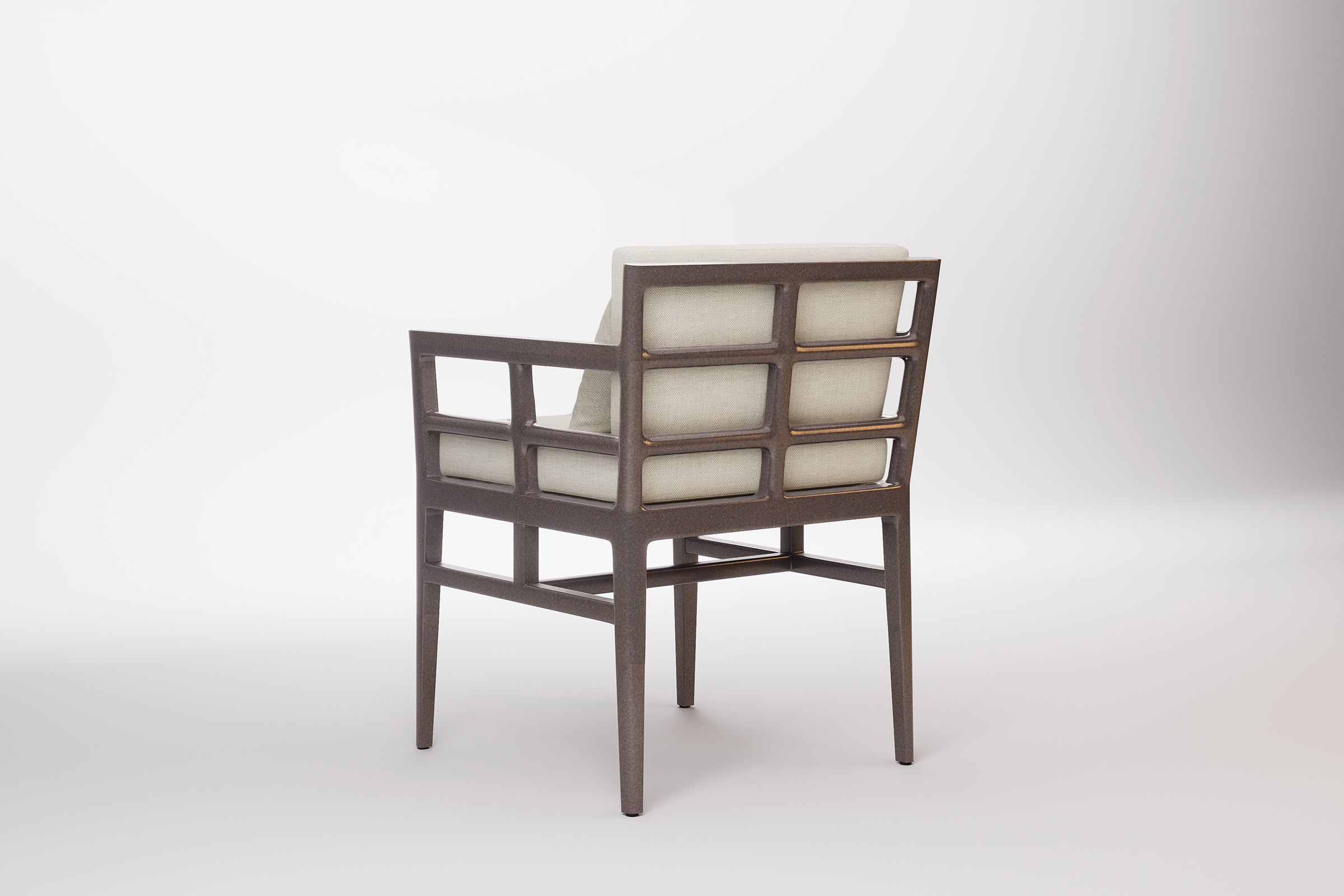 Vienna Outdoor Dining Chair Aluminium