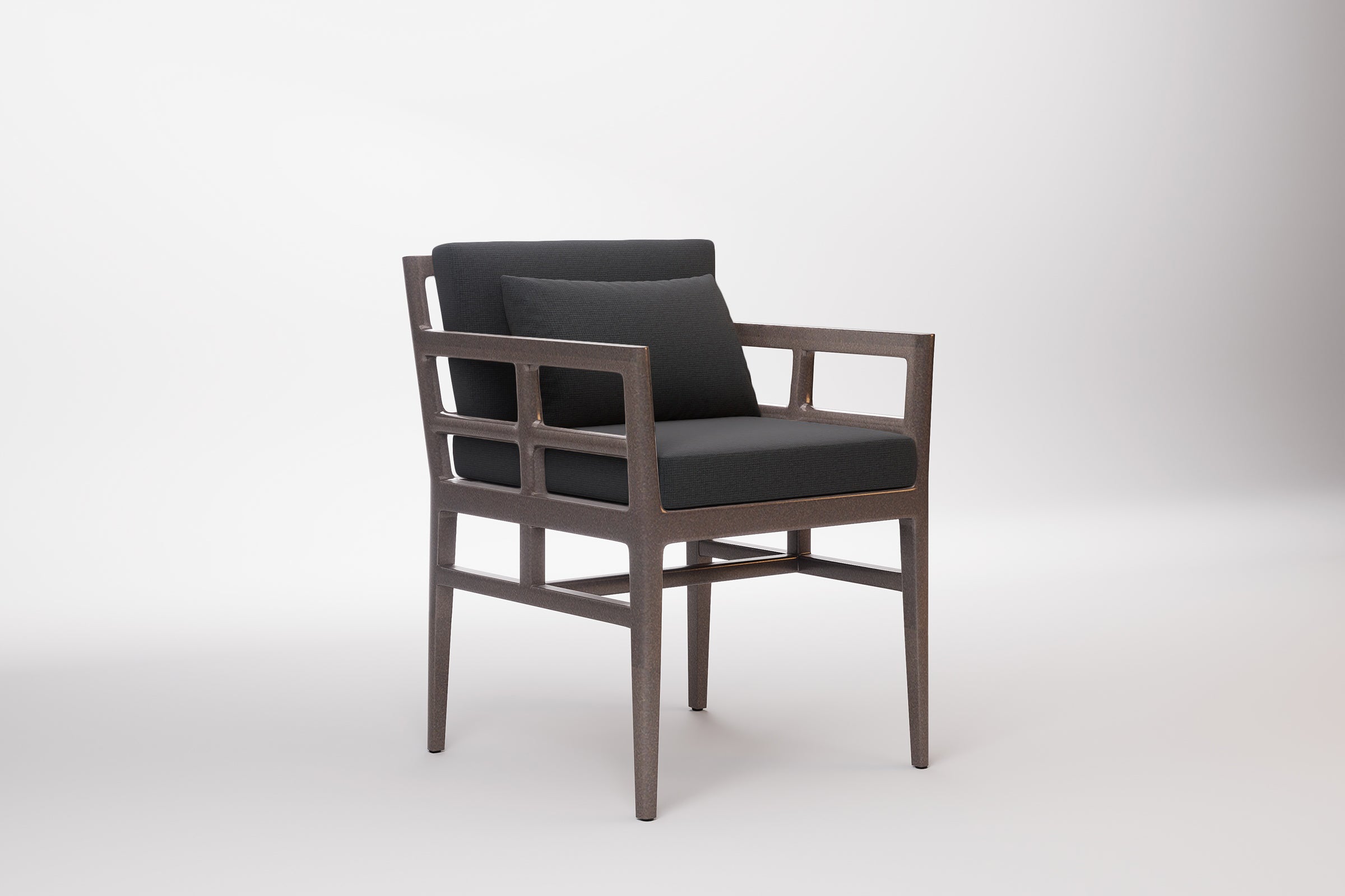 Vienna Outdoor Dining Chair Aluminium