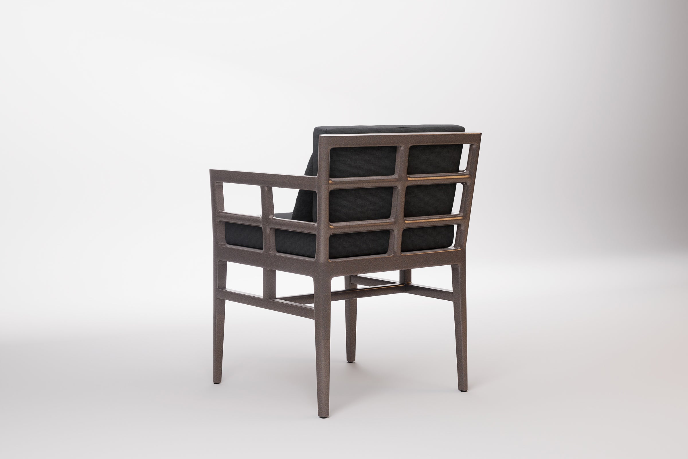 Vienna Outdoor Dining Chair Aluminium
