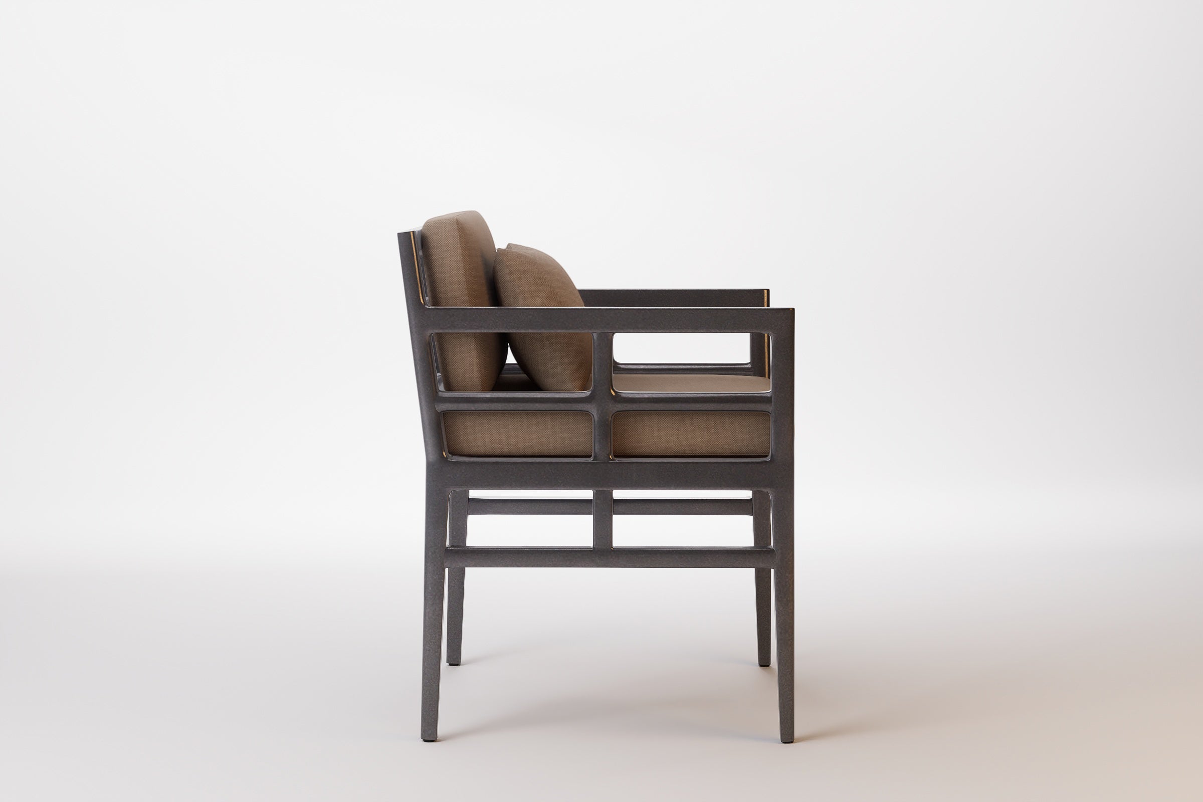 Vienna Outdoor Dining Chair Aluminium