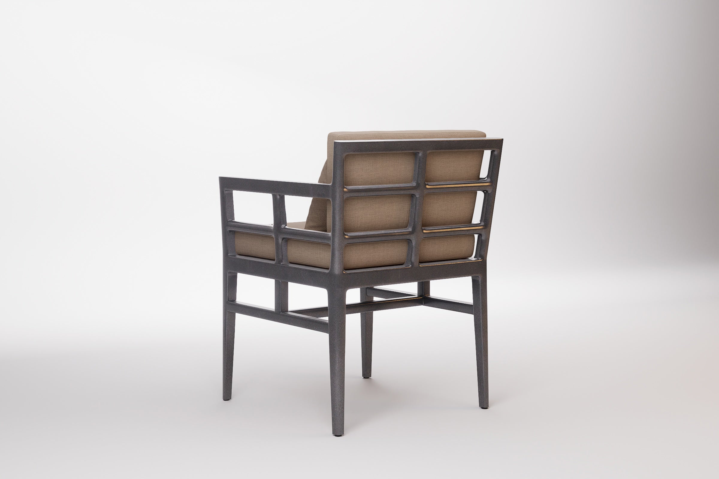 Vienna Outdoor Dining Chair Aluminium