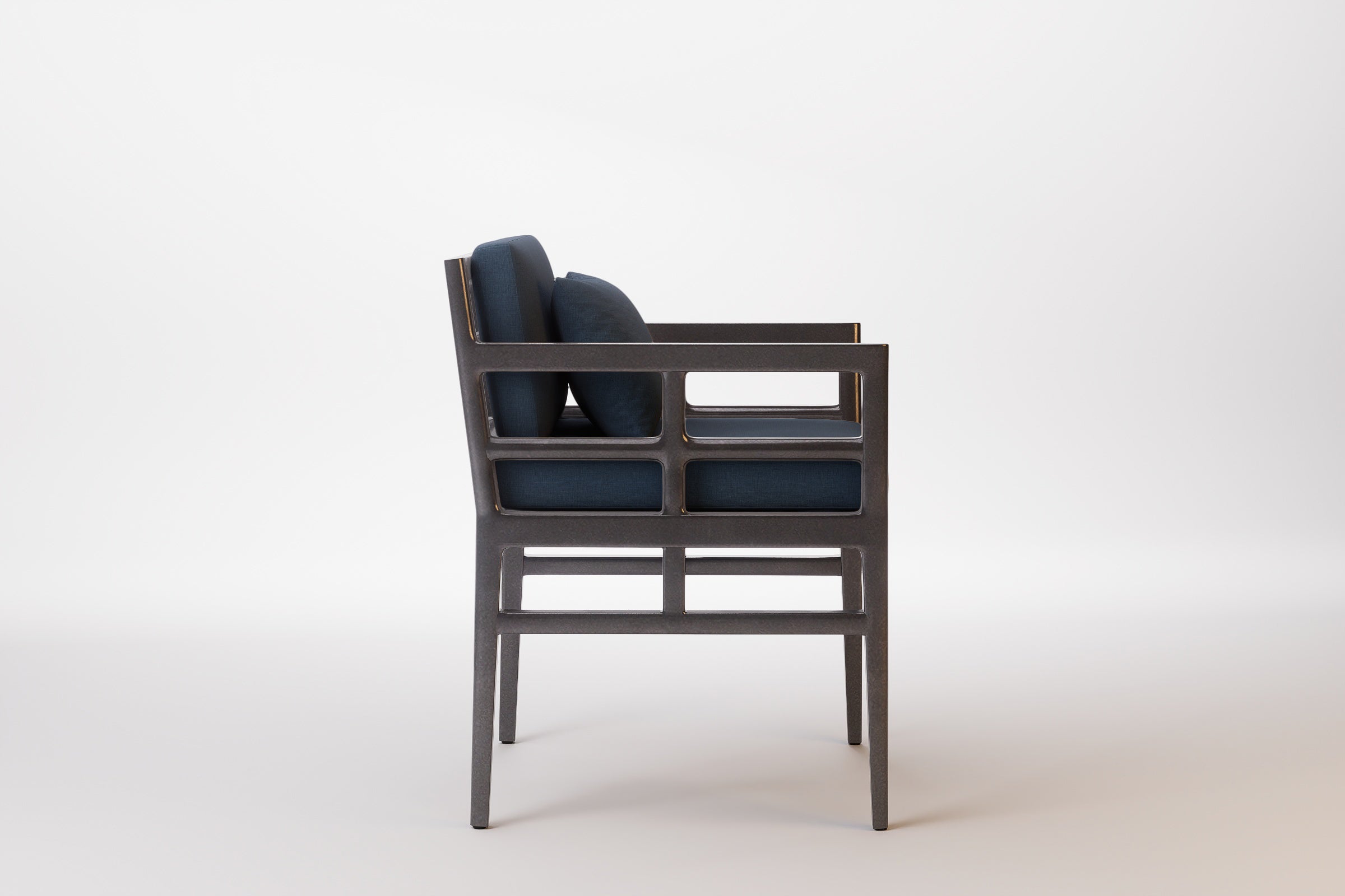 Vienna Outdoor Dining Chair Aluminium
