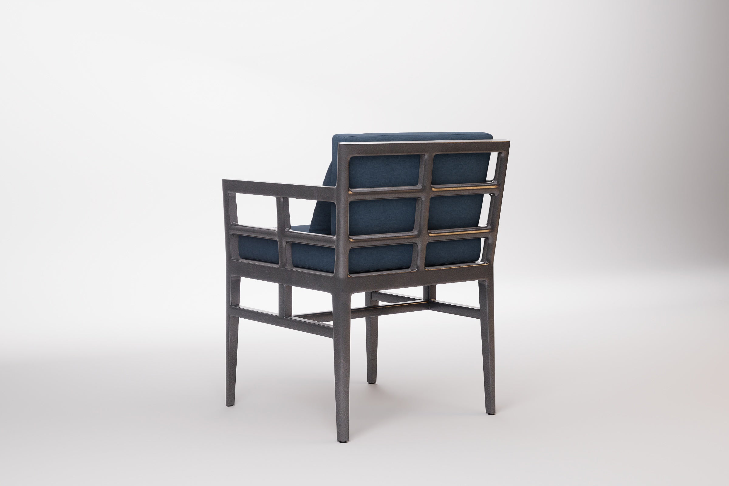 Vienna Outdoor Dining Chair Aluminium