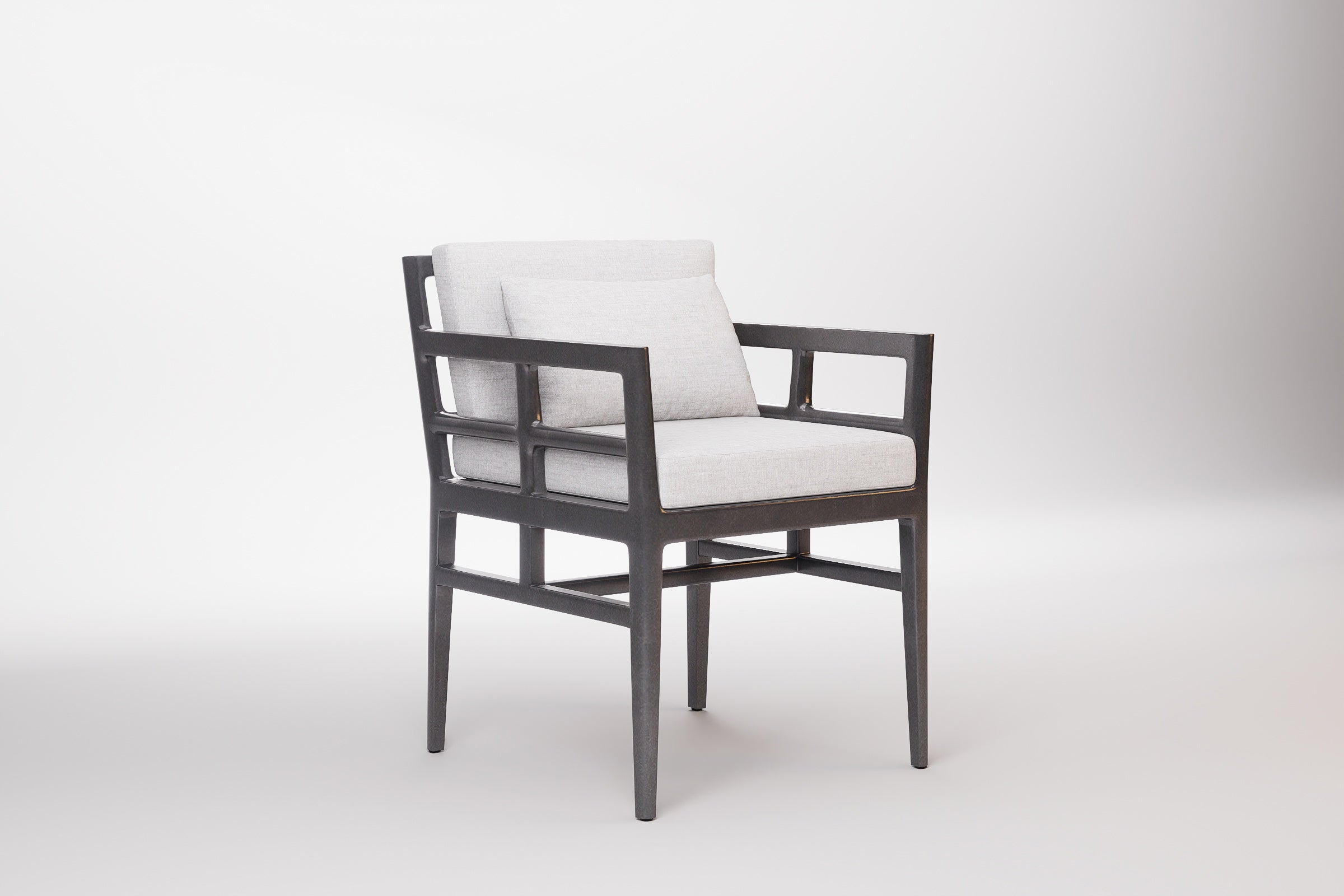Vienna Outdoor Dining Chair Aluminium