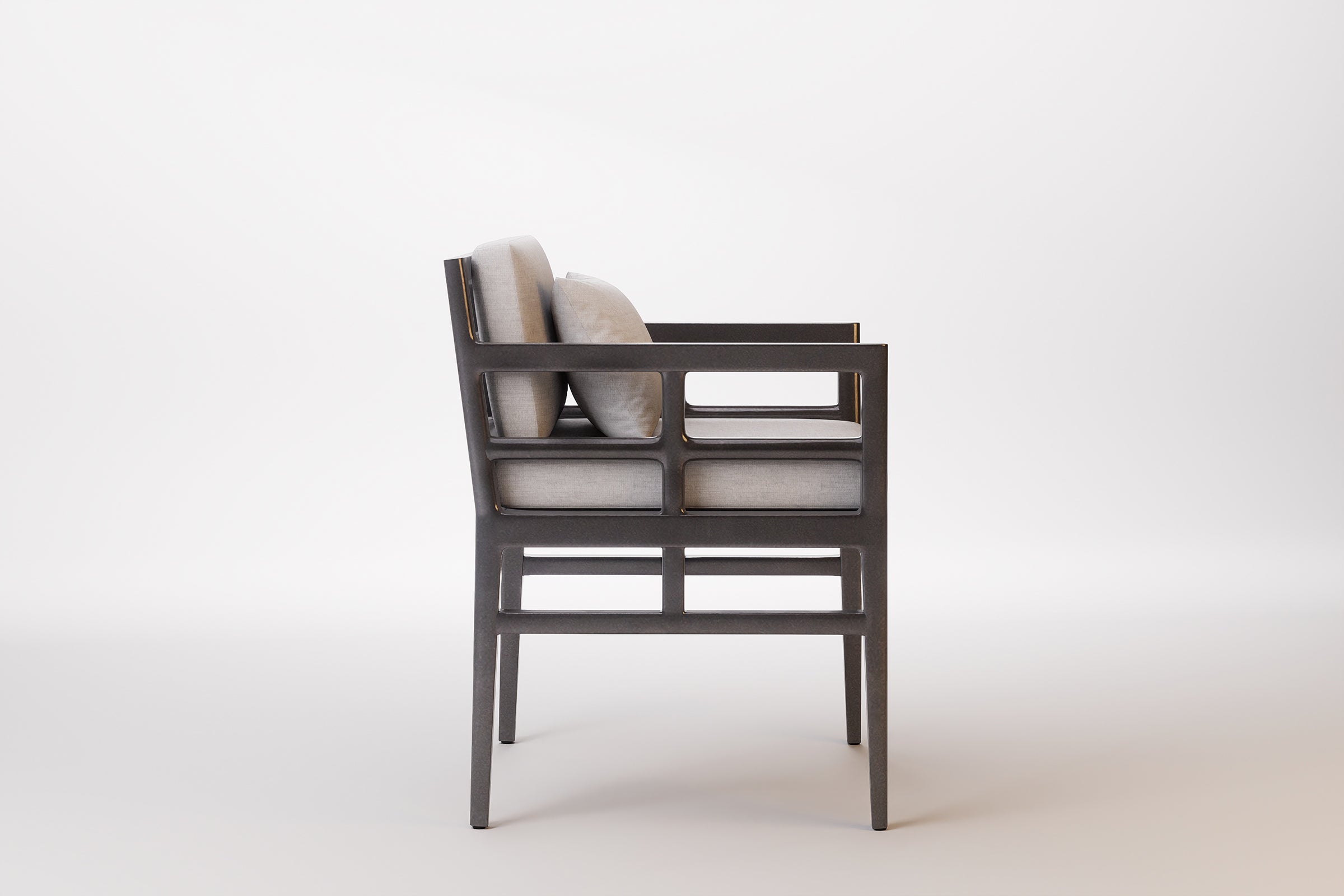 Vienna Outdoor Dining Chair Aluminium