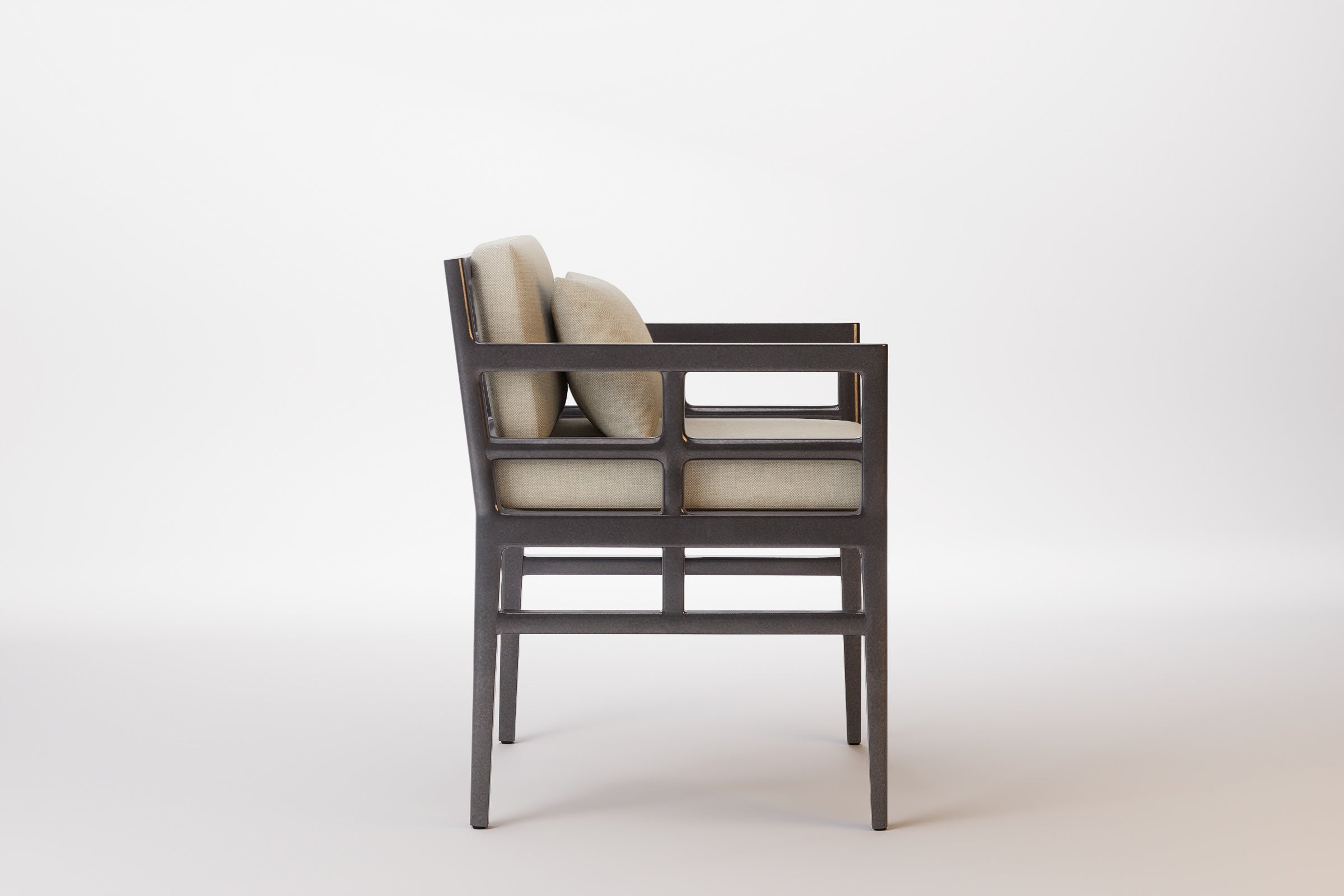 Vienna Outdoor Dining Chair Aluminium