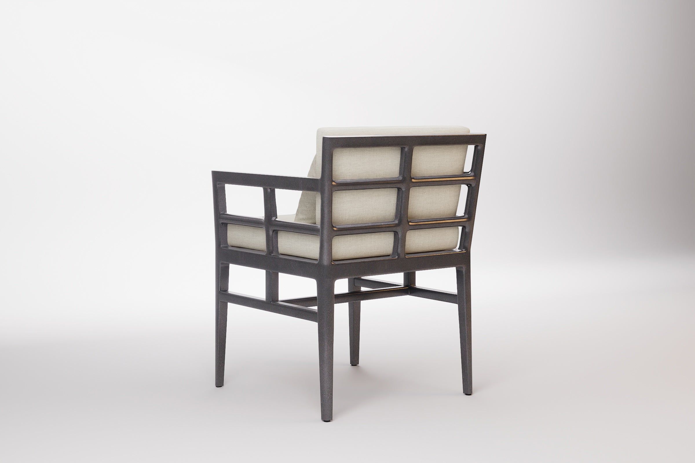 Vienna Outdoor Dining Chair Aluminium