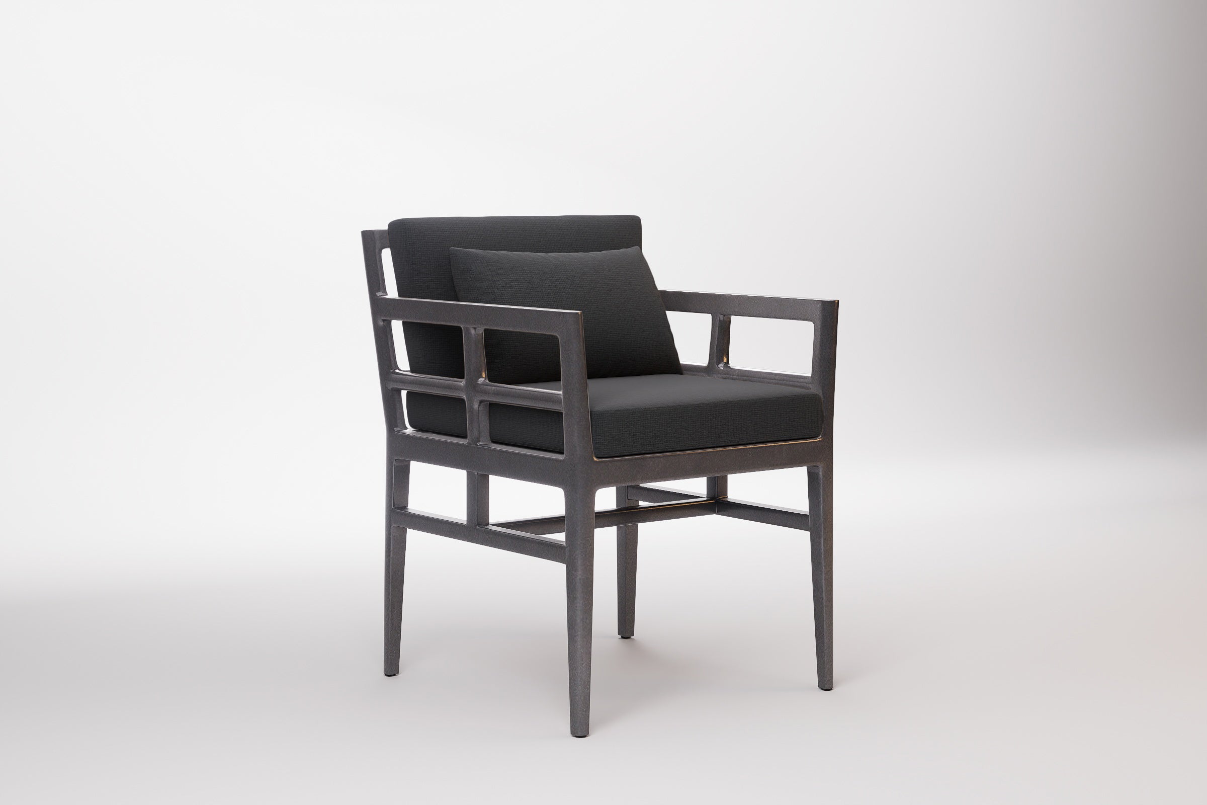 Vienna Outdoor Dining Chair Aluminium