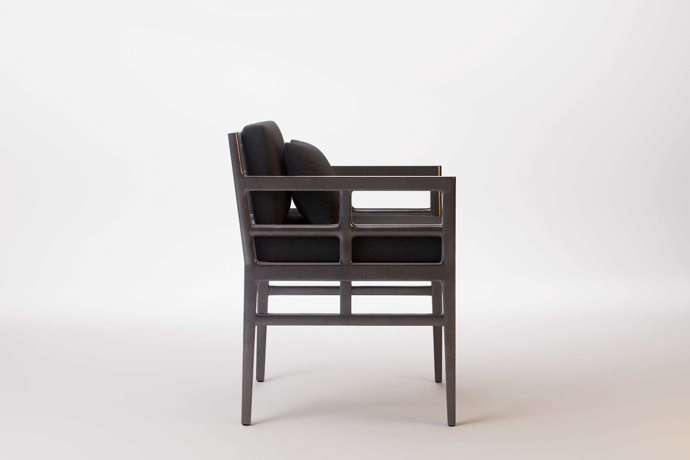 Vienna Outdoor Dining Chair Aluminium
