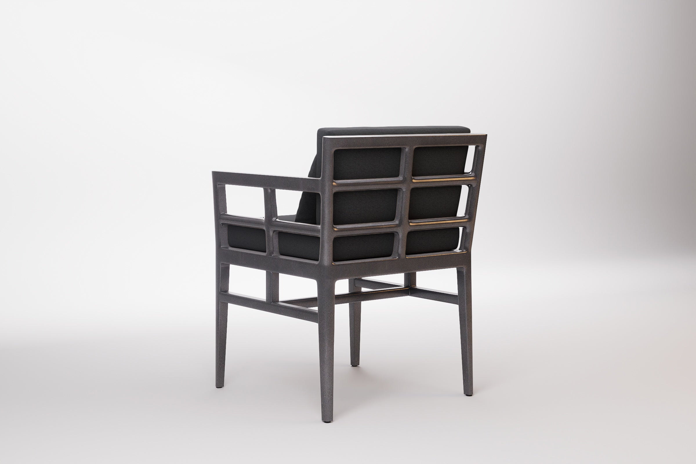 Vienna Outdoor Dining Chair Aluminium