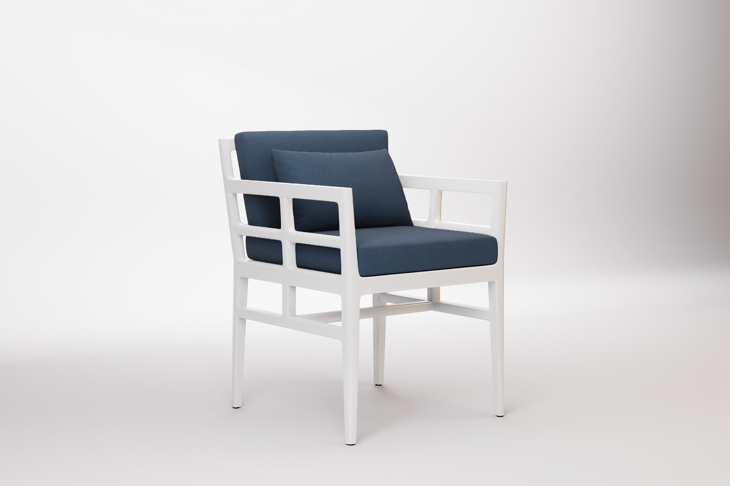 Vienna Outdoor Dining Chair Aluminium