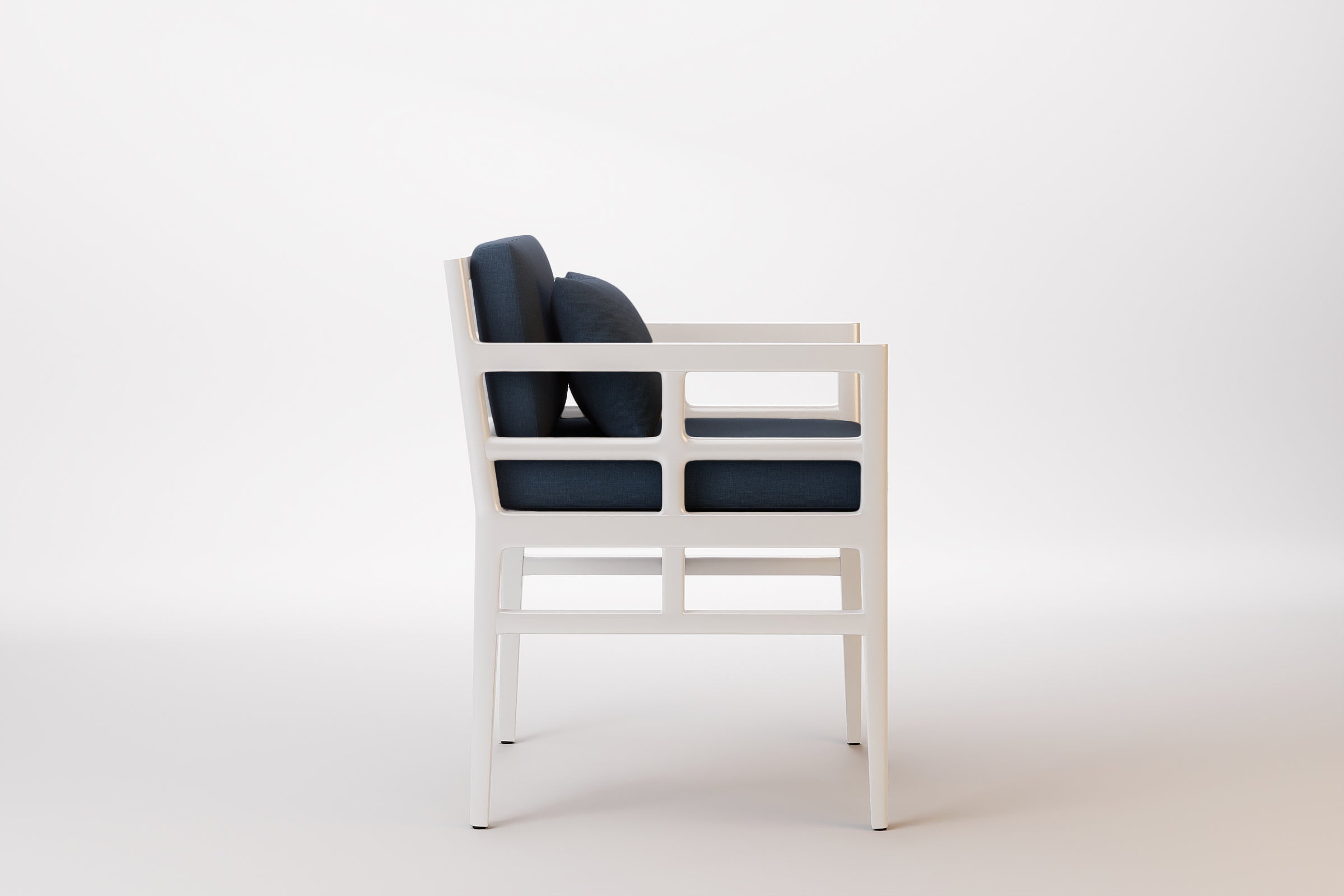Vienna Outdoor Dining Chair Aluminium