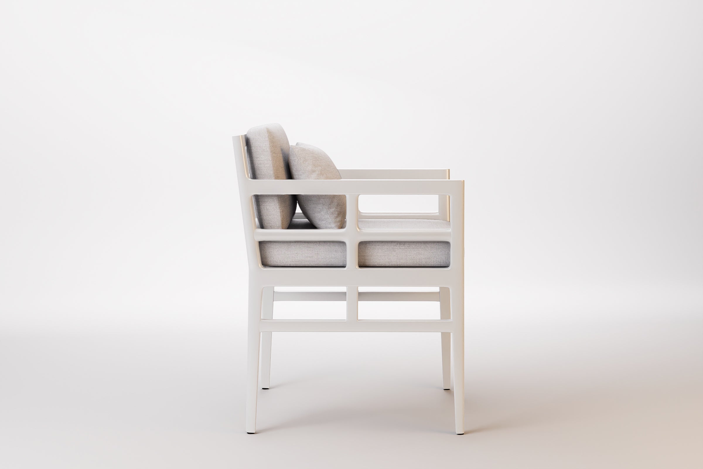 Vienna Outdoor Dining Chair Aluminium