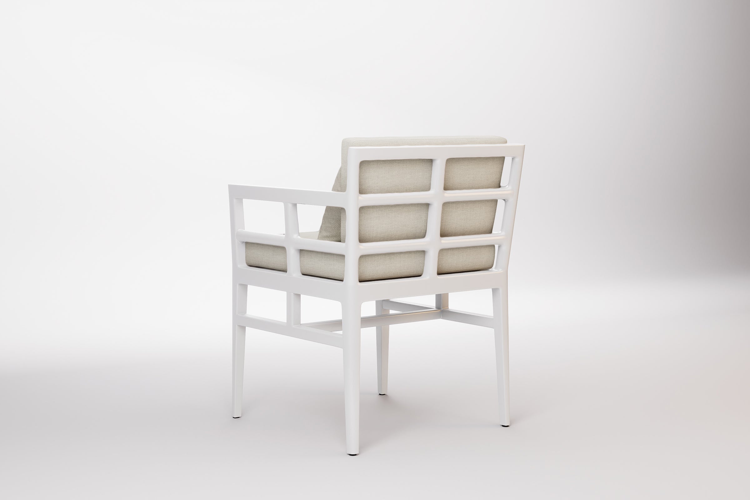 Vienna Outdoor Dining Chair Aluminium